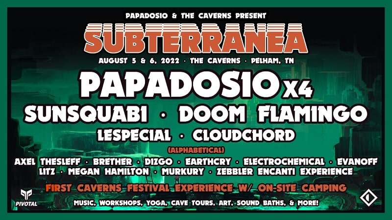 Subterranea Festival Lineup 2022