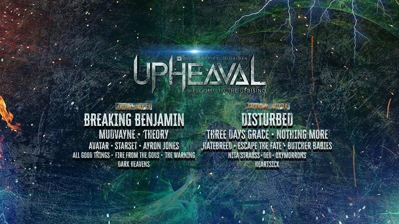 Upheaval Festival Lineup 2022