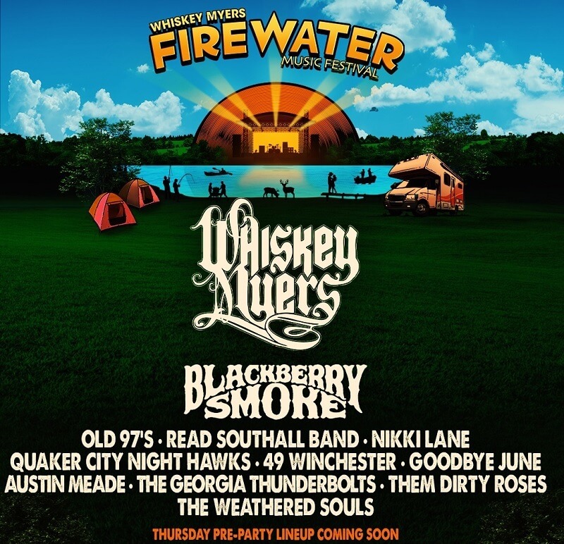Firewater Music Festival Lineup 2022