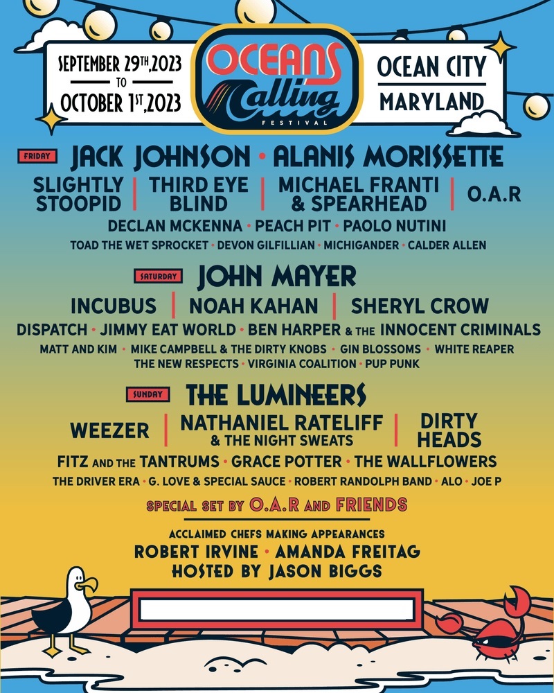 Oceans Calling Festival Lineup 2023