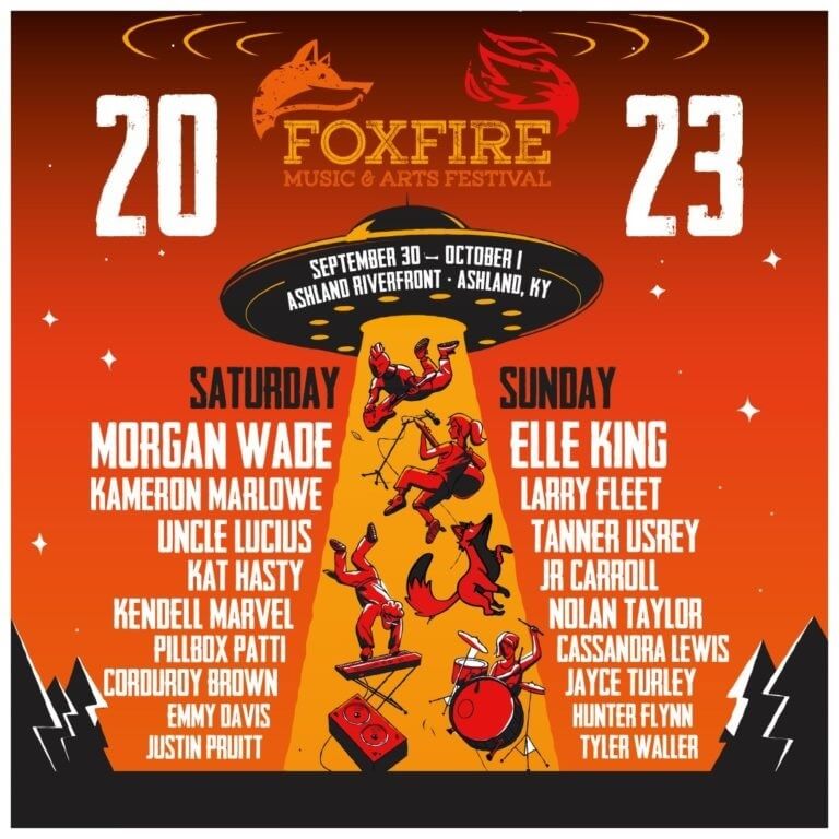 Foxfire Music and Arts Festival Lineup 2023
