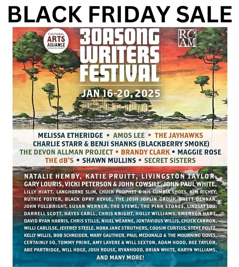 30A Songwriters Festival Lineup 2025