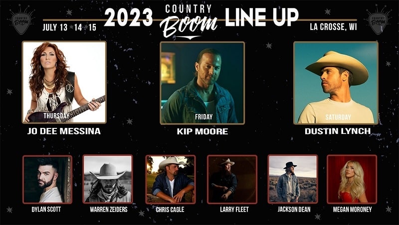 Country Boom Festival Lineup 2023