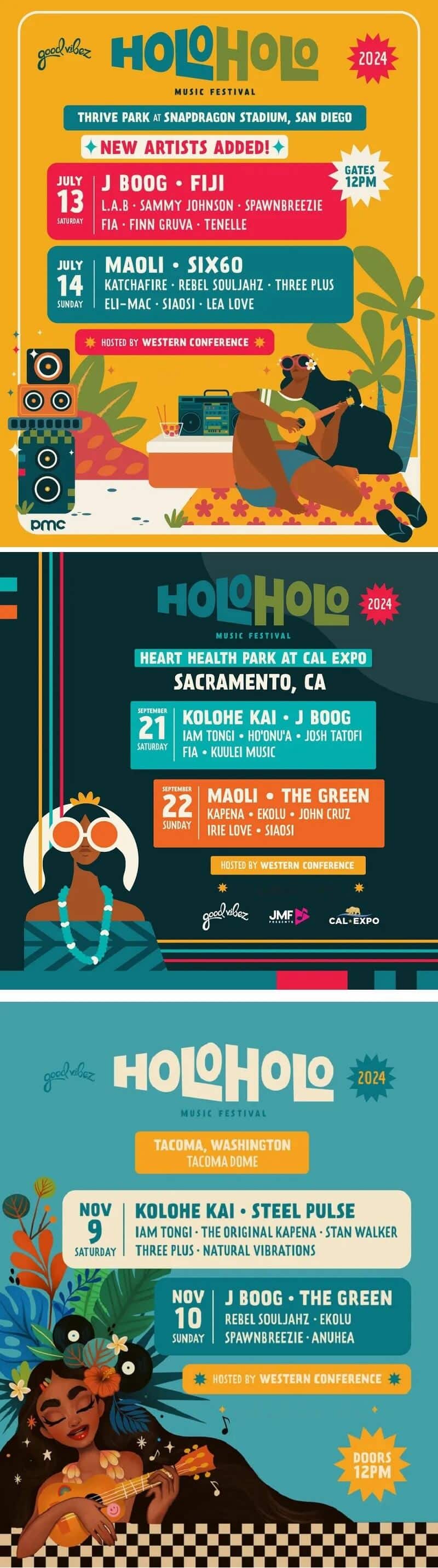 Holo Holo Music Festival Lineup 2024