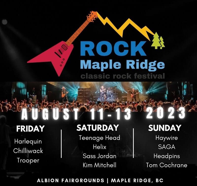 Rock Maple Ridge Lineup 2023