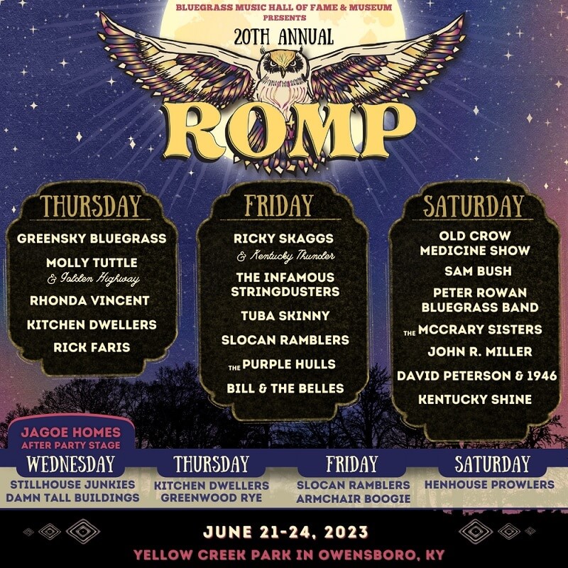 Romp Fest Lineup 2023