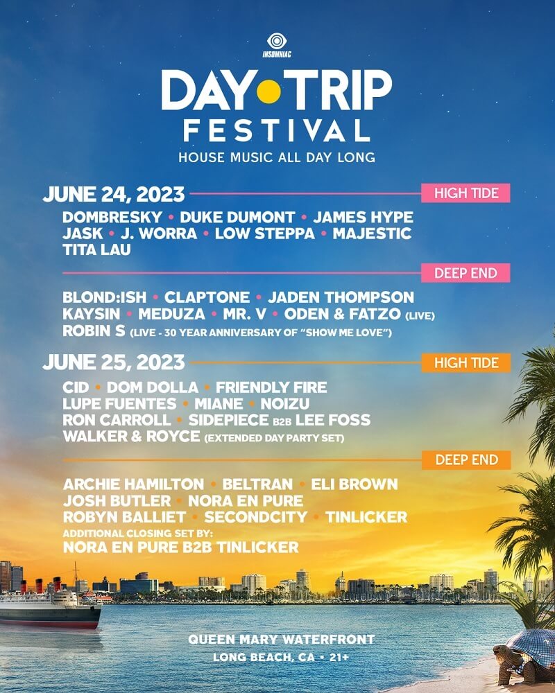 Day Trip Festival Lineup 2023