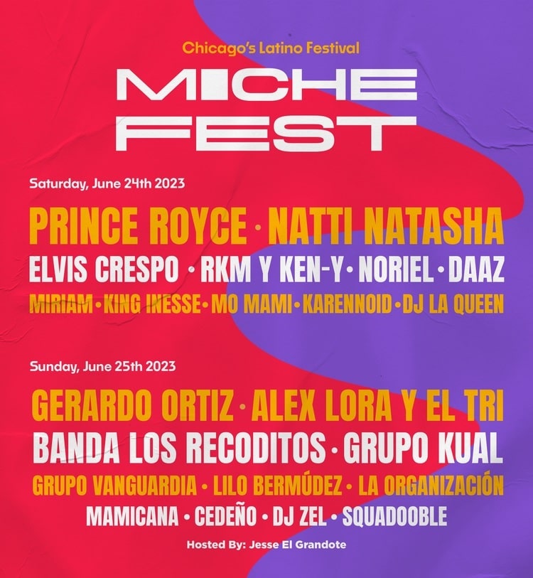 Miche Fest Lineup 2023
