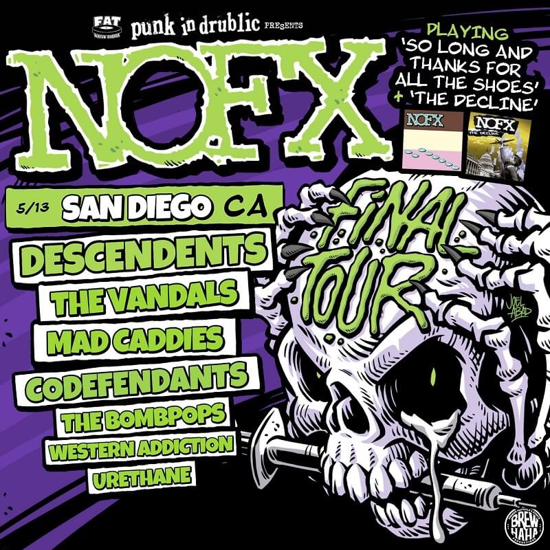 Punk in Drublic San Diego Lineup 2023