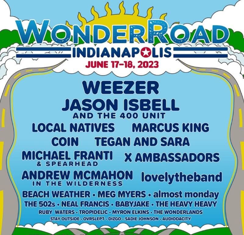 WonderRoad Festival Lineup 2023