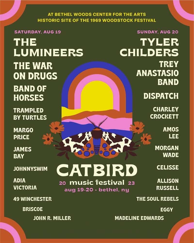 Catbird Music Festival Lineup 2023