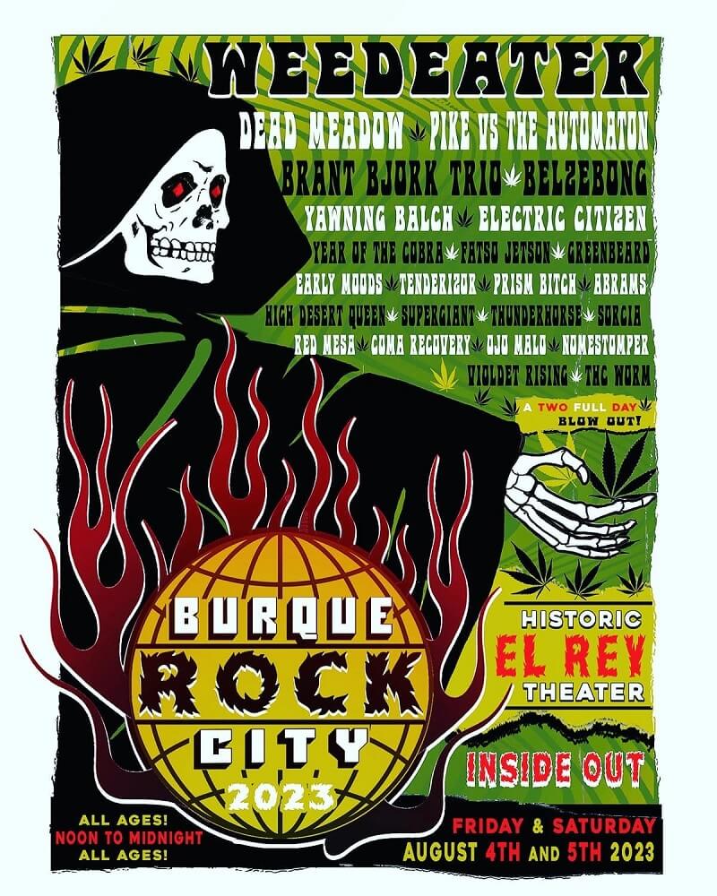 Burque Rock City Fest Lineup 2023