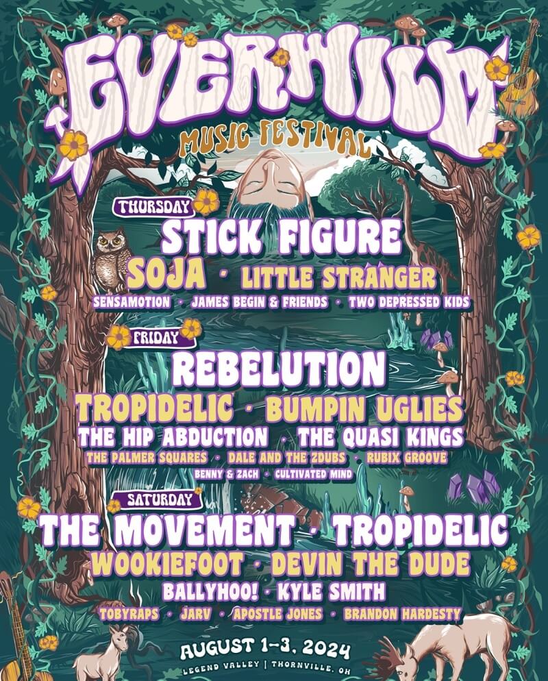 Everwild Music Festival Lineup 2024