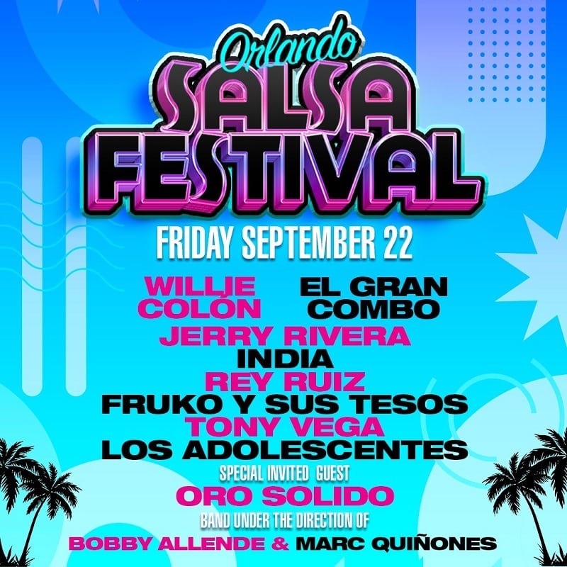 Orlando Salsa Festival Lineup 2023