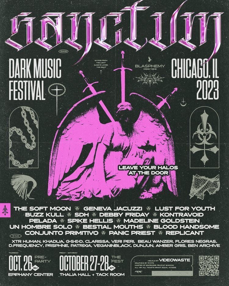 Sanctum Dark Music Festival Lineup 2023