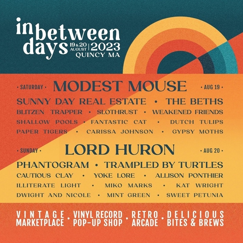 In Between Days Lineup 2023