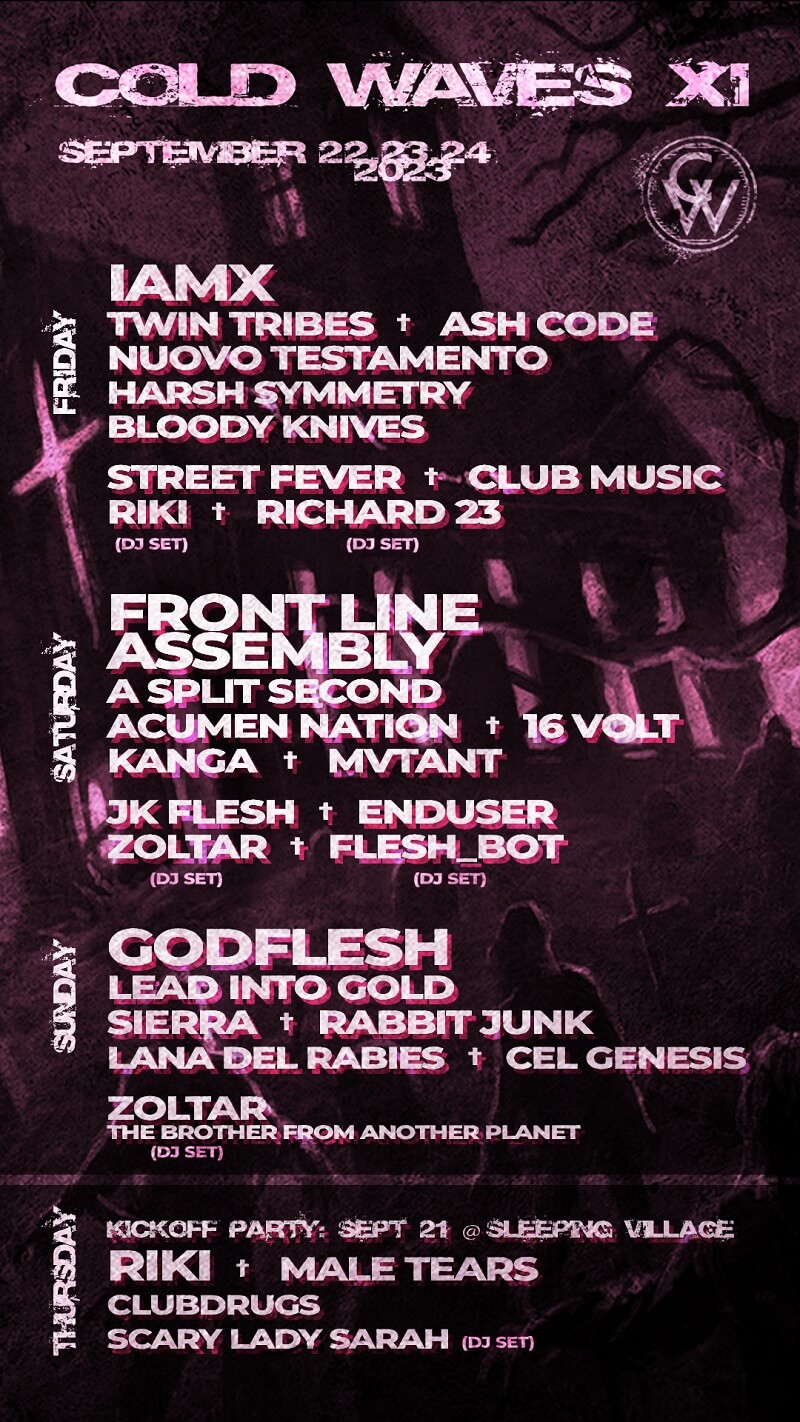 Cold Waves Lineup