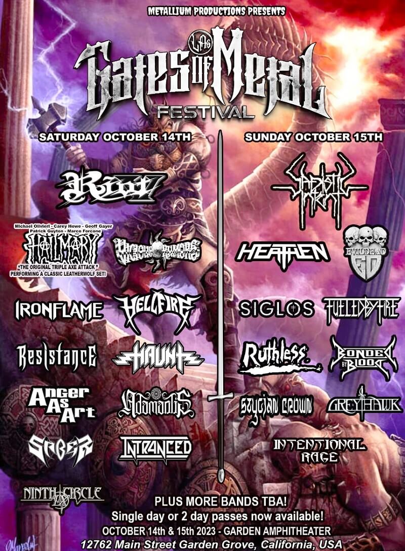 Gates of Metal Festival Lineup 2023