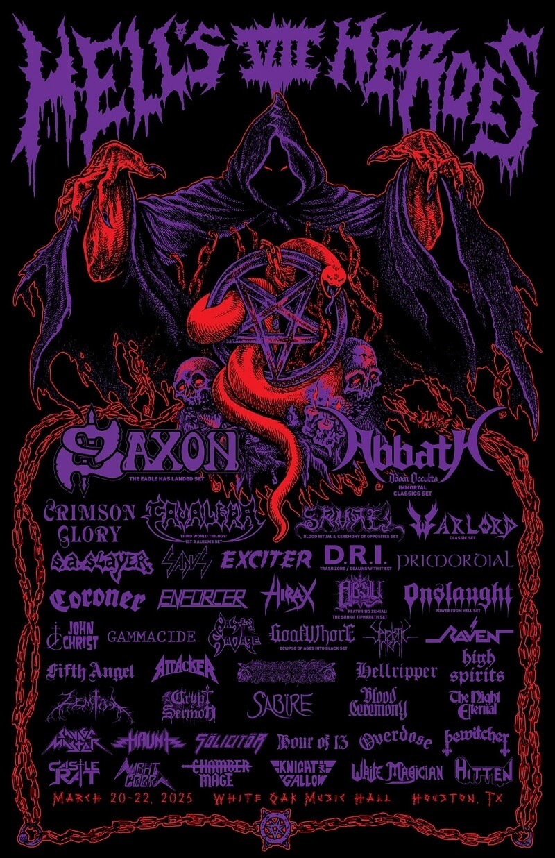 Hell's Heroes Festival Lineup 2025