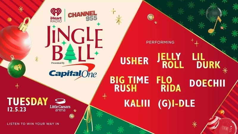 Channel 95.5's Jingle Ball Lineup