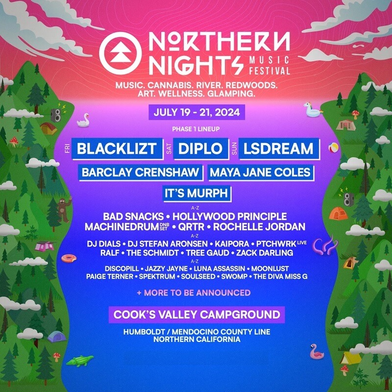 Northern Nights Music Festival Lineup 2024