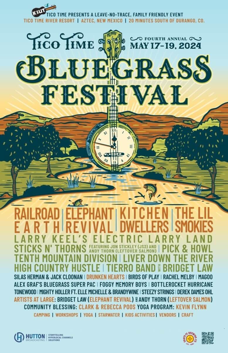 Tico Time Bluegrass Festival 2024 Lineup