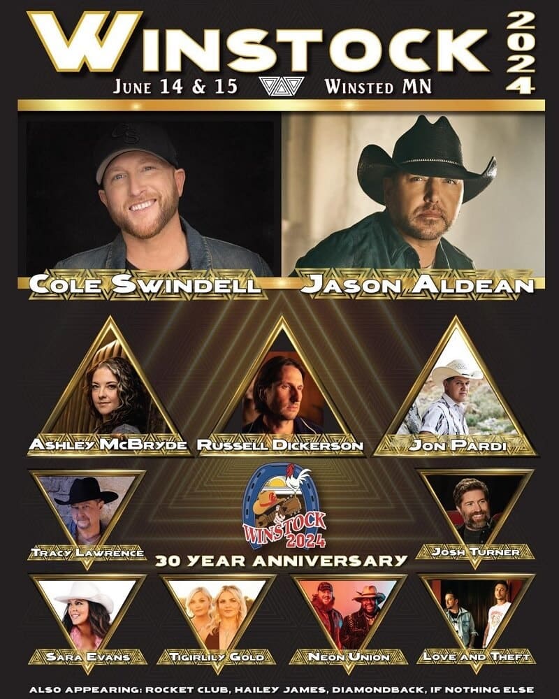 Winstock Country Music Festival 2024 Lineup
