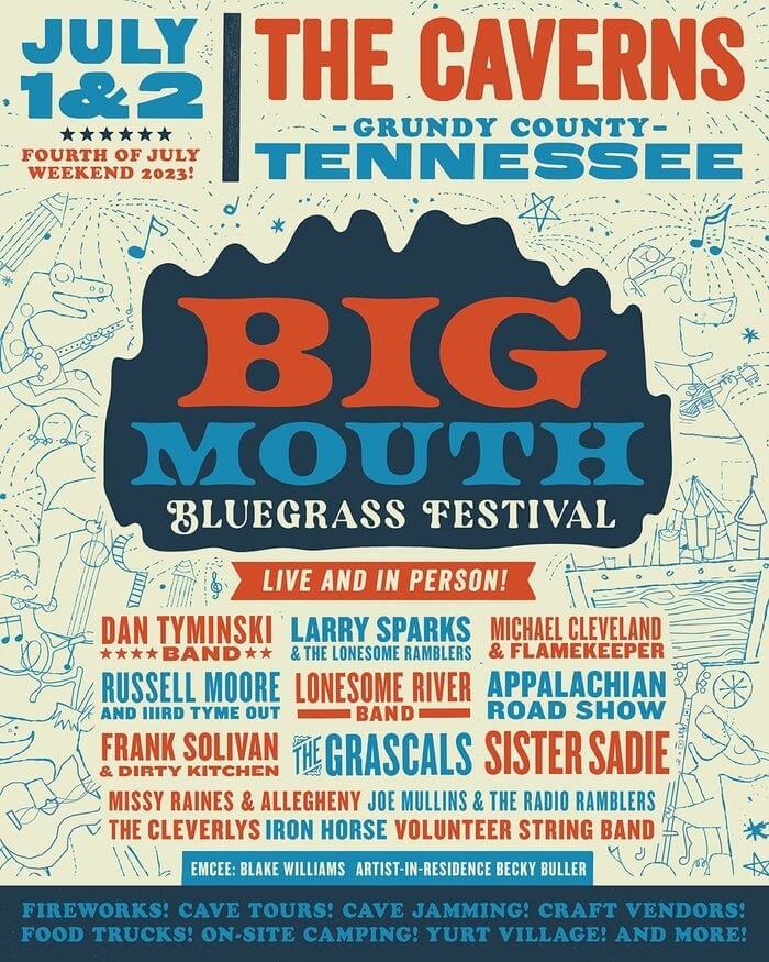 Big Mouth Bluegrass Festival Lineup 2024