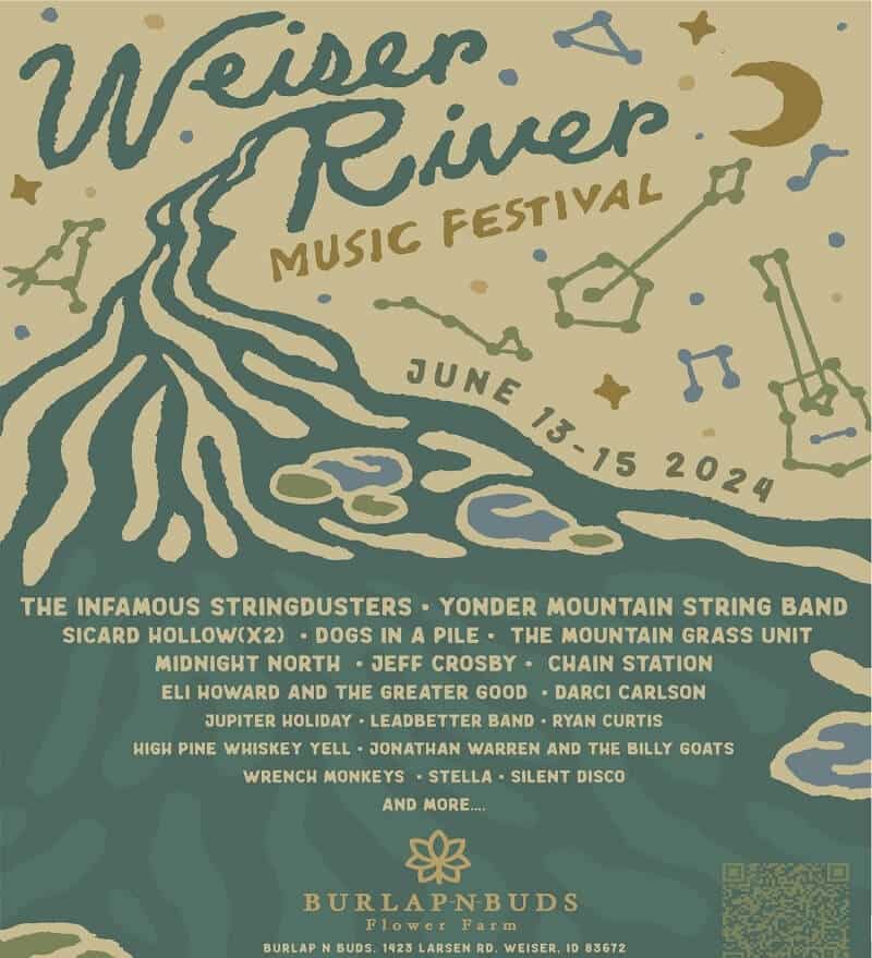 Weiser River Music Festival Lineup 2024