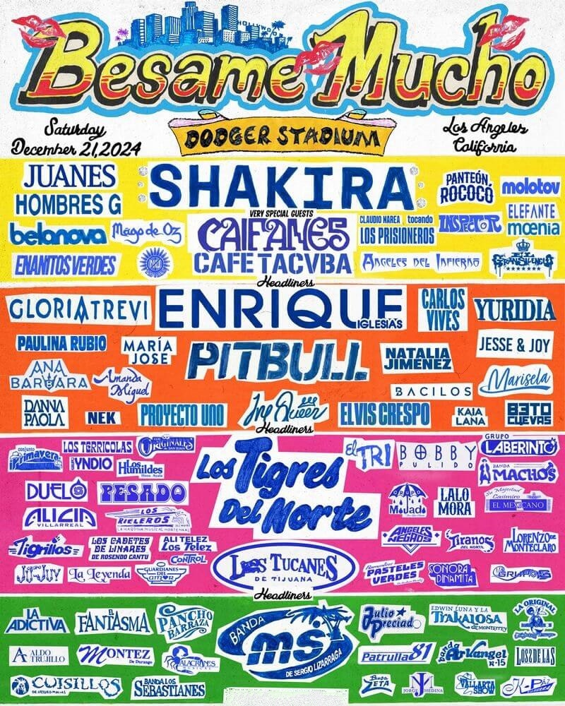 Besame Mucho Festival-Lineup 2024