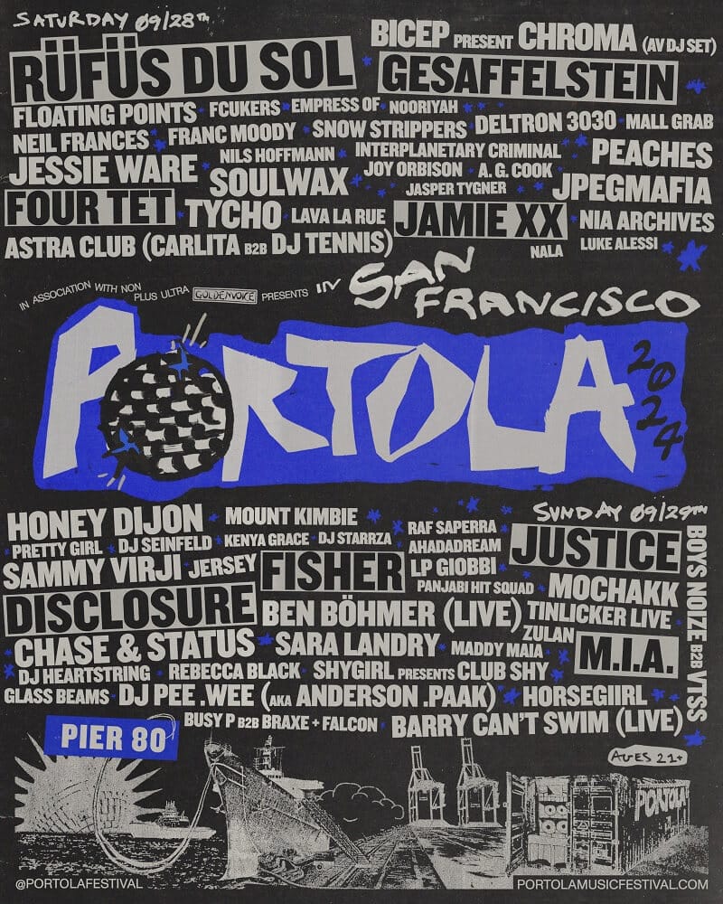 Portola Music Festival 2024 Lineup