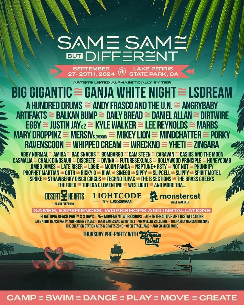 Same Same But Different Festival 2024 Lineup