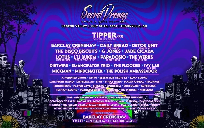 Secret Dreams Festival 2024 Lineup