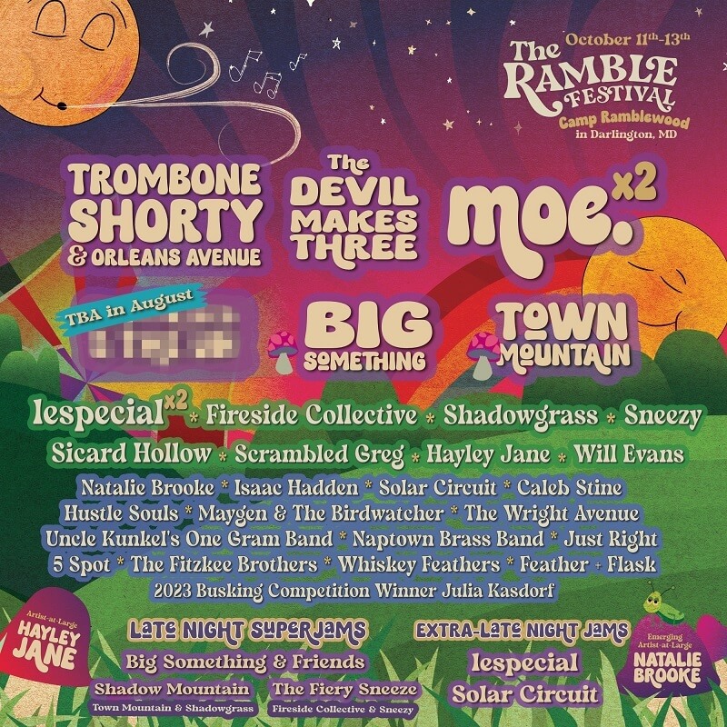 The Ramble Festival Lineup 2024