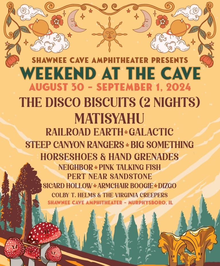 Weekend At The Cave Lineup 2024