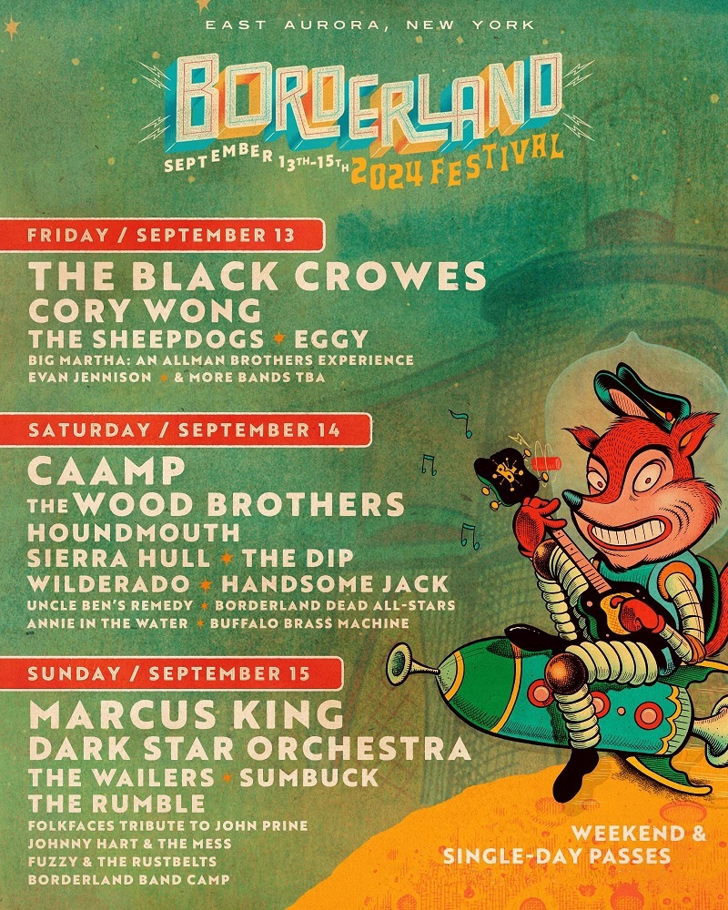Borderland Festival 2024 Lineup
